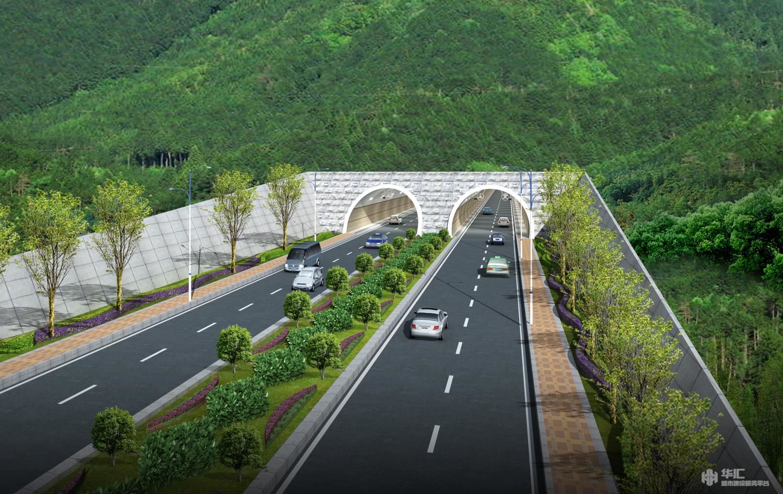 中国第一长双洞公路隧道