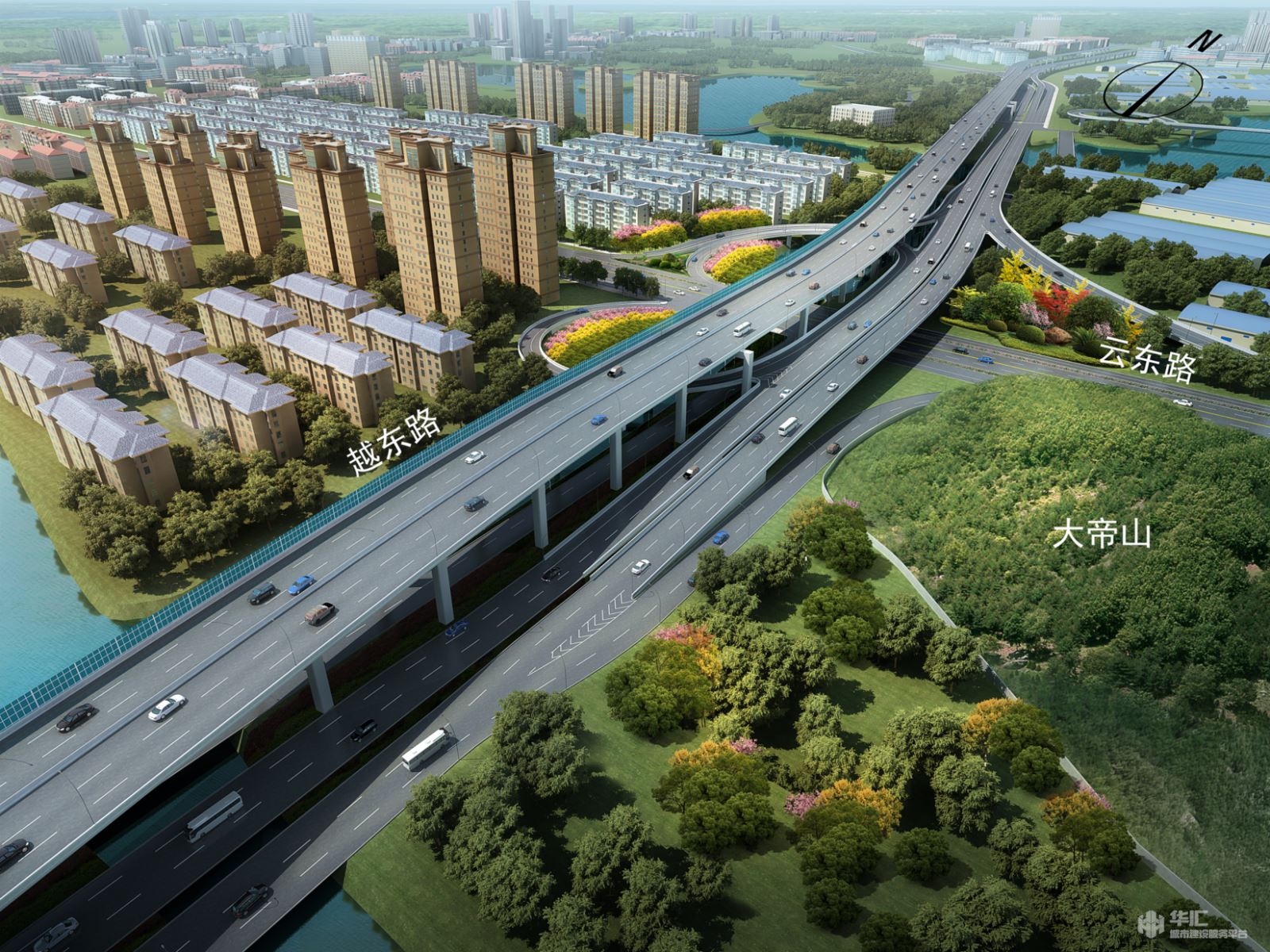 江苏省徐州市北三环快速路高架桥工程-项目管理-成都利方致远路桥工程有限公司