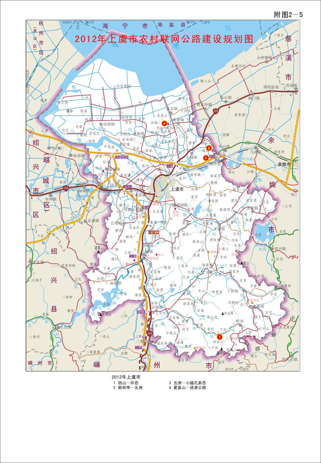 绍兴市农村联网公路建设规划（2008－2012）