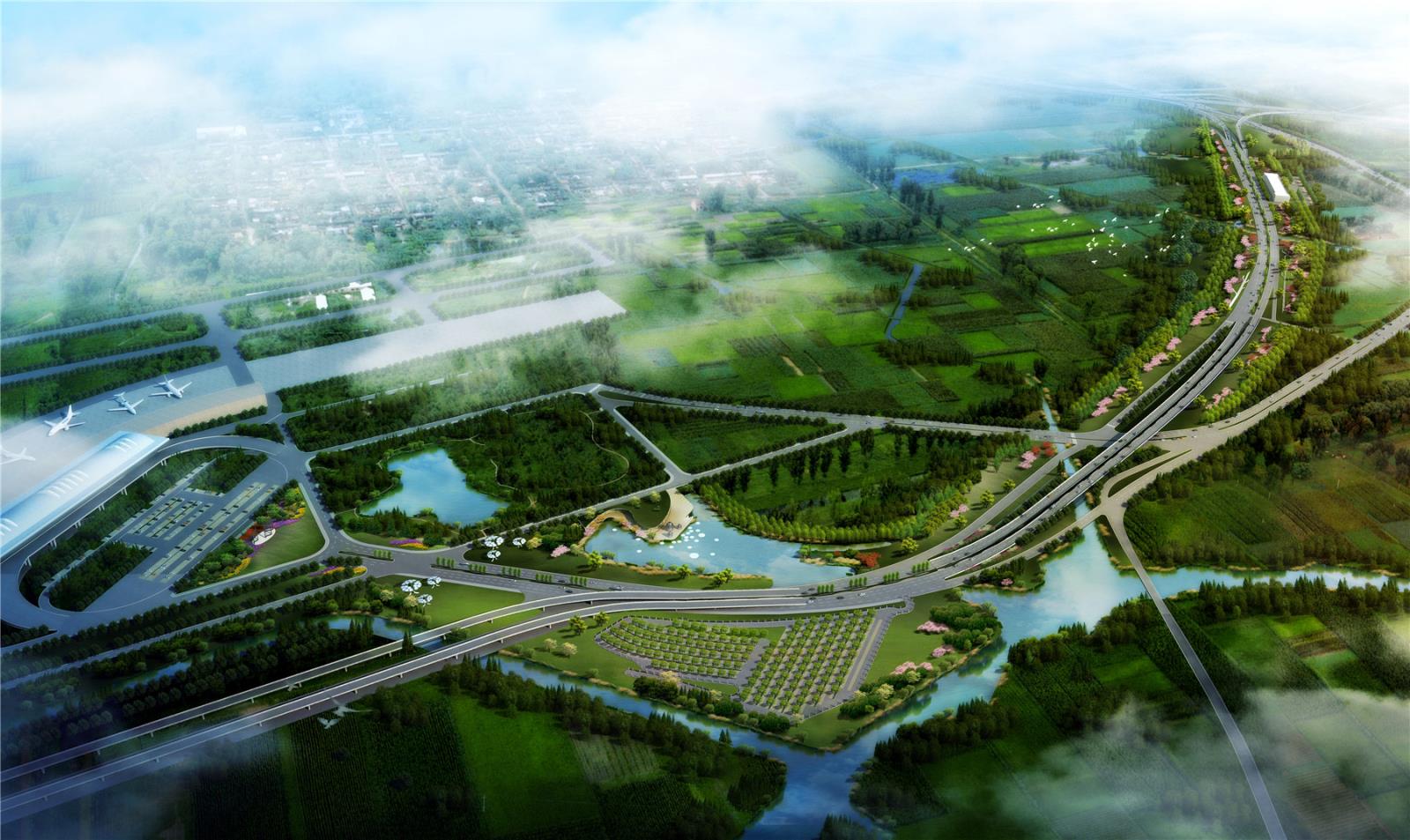 宁波机场门户区景观提升工程项目