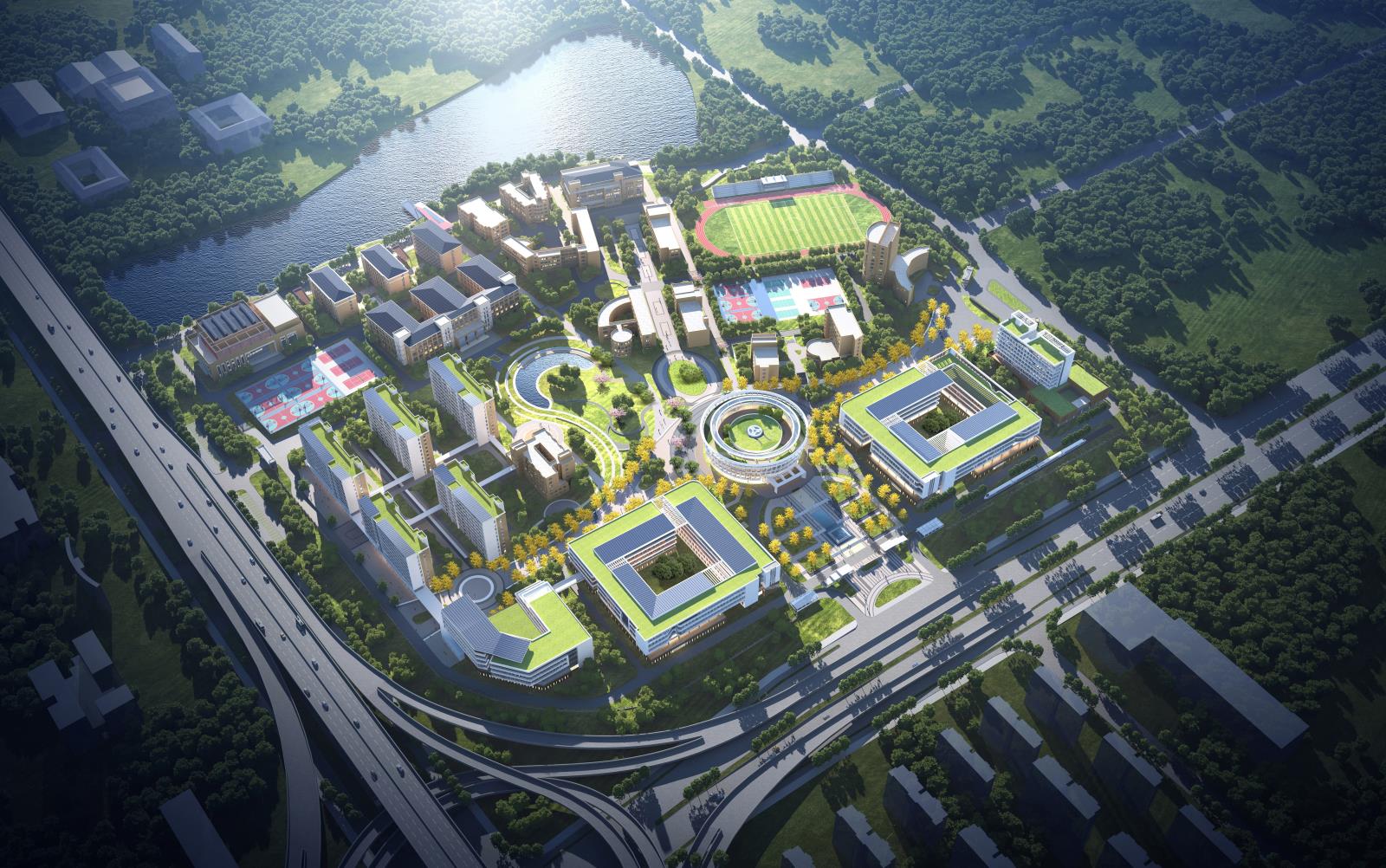 浙江交通技师学院东扩工程项目（一期）工程设计